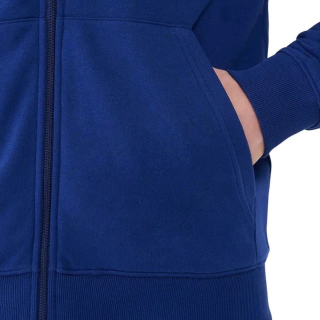 4F 4F Men's WMM00TSWSM1768 Full Zip Hoodie in Navy - 3