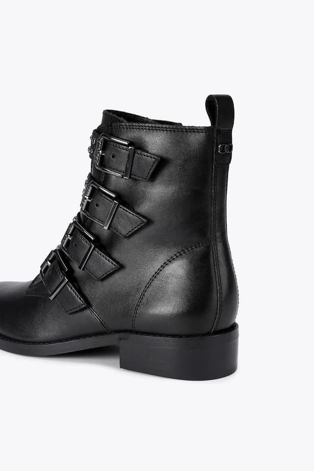 Carvela Carvela Women's 'Studio Strap' Leather Boots in Black - 3