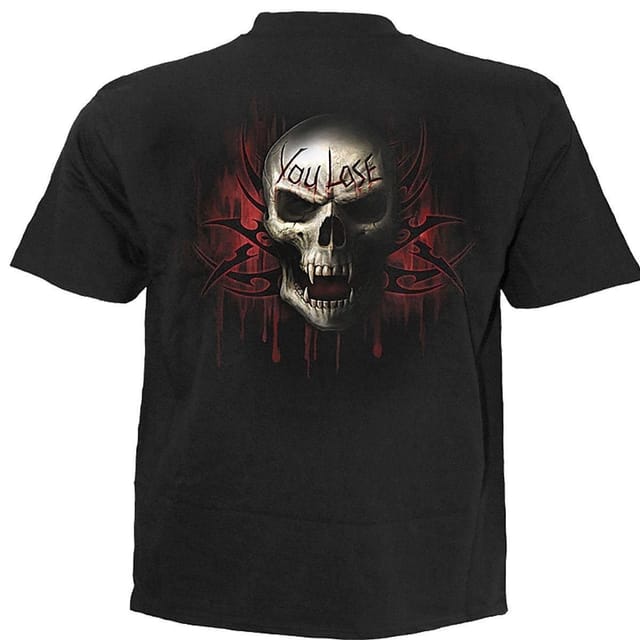 Spiral Spiral Men's GAME OVER - T-Shirt Black - 2