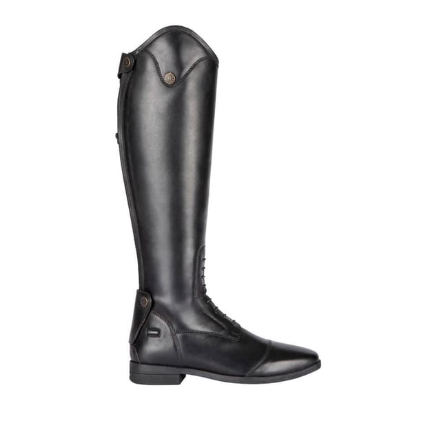 Moretta Moretta Women's Ortona Leather Short Riding Boots in Black - 2