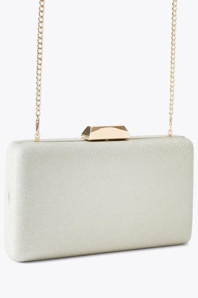 KG Kurt Geiger KG Kurt Geiger Women's 'Billy' Fabric Bag in Silver - 2