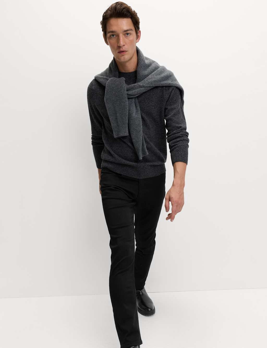 Marks & Spencer M&S Slim Fit Comfort Stretch Jeans Black - 2