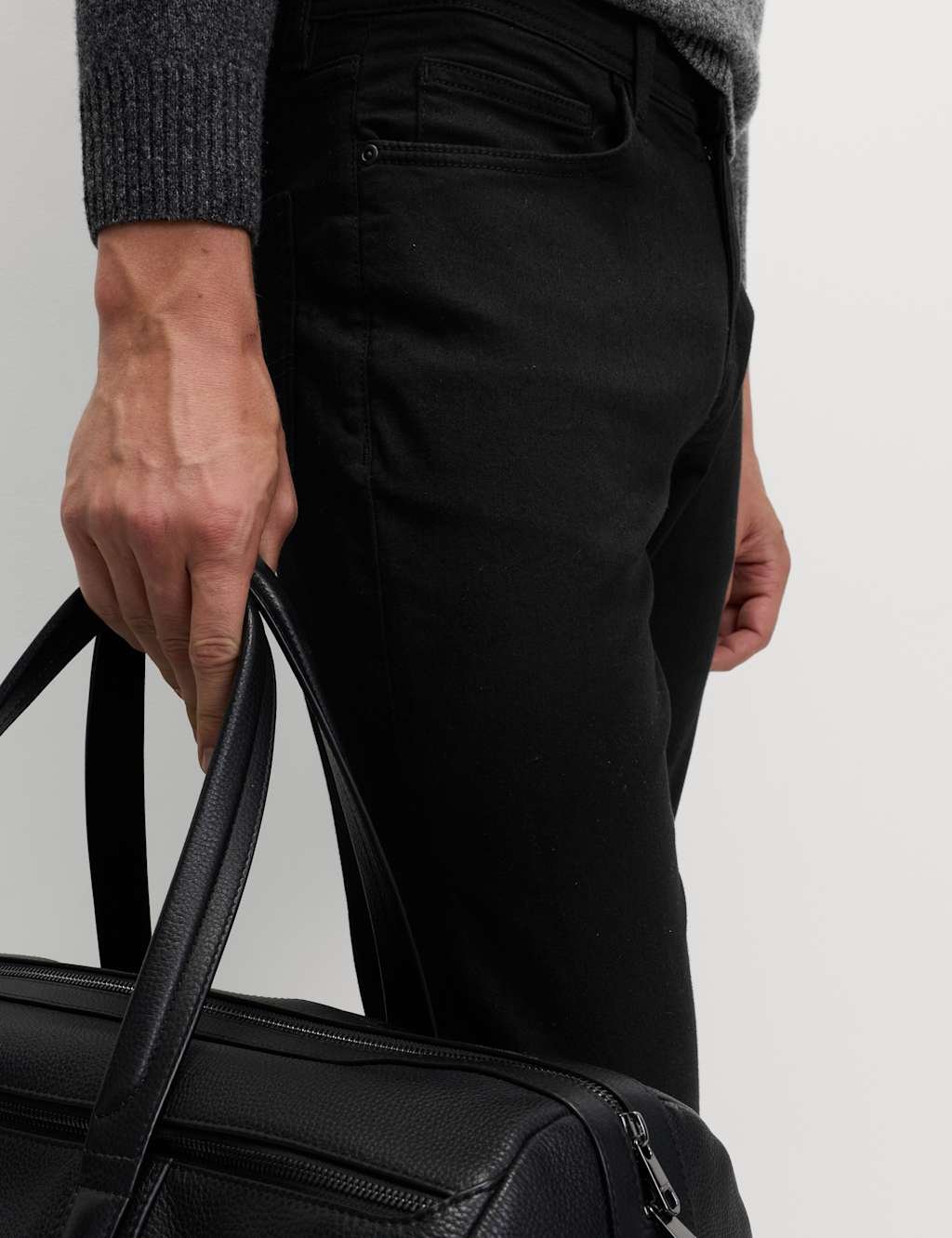 Marks & Spencer M&S Slim Fit Comfort Stretch Jeans Black - 3