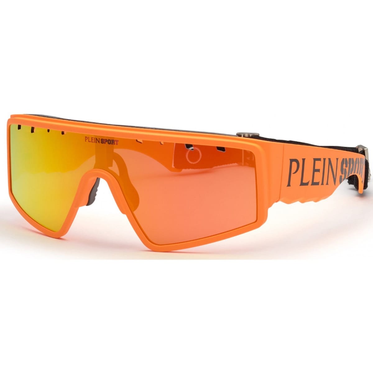 Plein Sport Plein Sport Men's SSP007-99B55A Square/Rectangle Sunglasses in Orange - 1