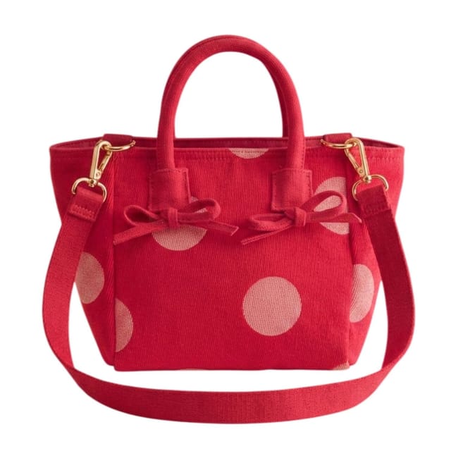 Cath Kidston Cath Kidston Women's Polka Dot Crossbody Bag in Red - 2