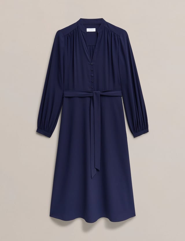 Hobbs London Hobbs London Women's Lettie Dress in Dark Navy - 2