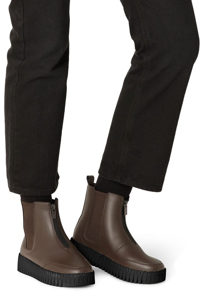 ILSE JACOBSEN Ilse Jacobsen Women's Tulip Zip Boot Brown - 2