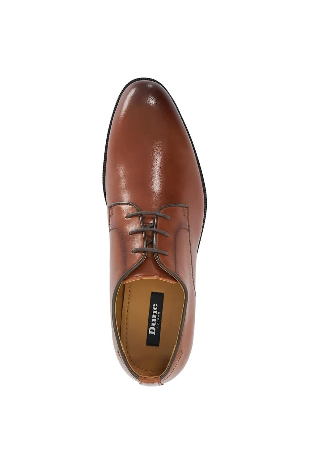 Dune London Dune London Men's 'Sao' Leather Lace Up Shoes in Brown - 4