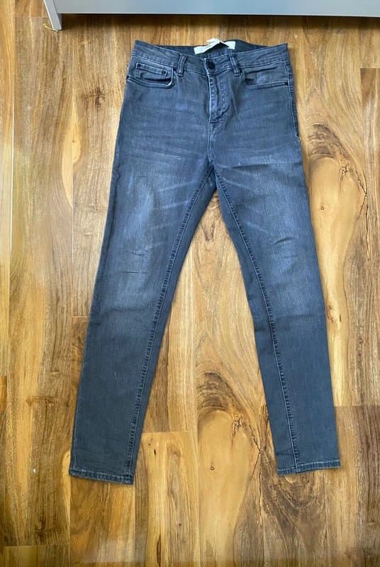 New Look Men’s Grey Skinny Jeans