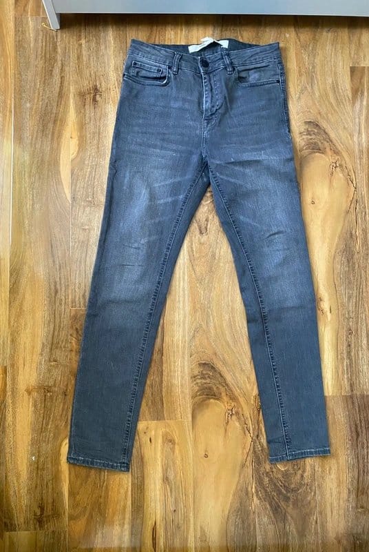 New Look Men’s Grey Skinny Jeans - 1