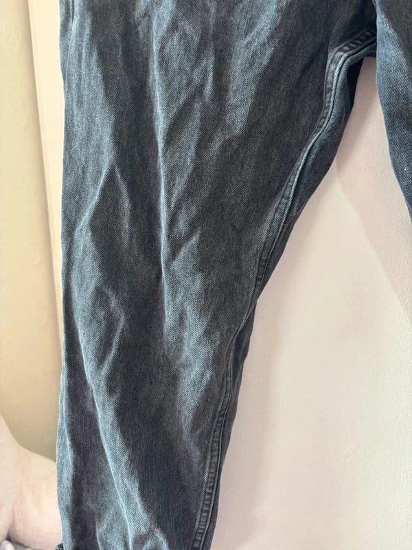 ASOS Grey Wash High Waisted Mom Jeans Size 12 or 14
