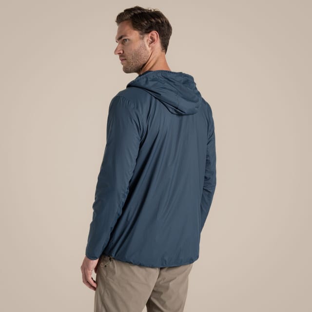 Craghoppers Craghoppers Men's NosiLife Ovis Reversible Insect-Repellent Water-Repellent Jacket in Navy - 2