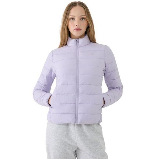 4F 4F Women's WSS25TDJAF533 Padded Jacket in Violet - 3