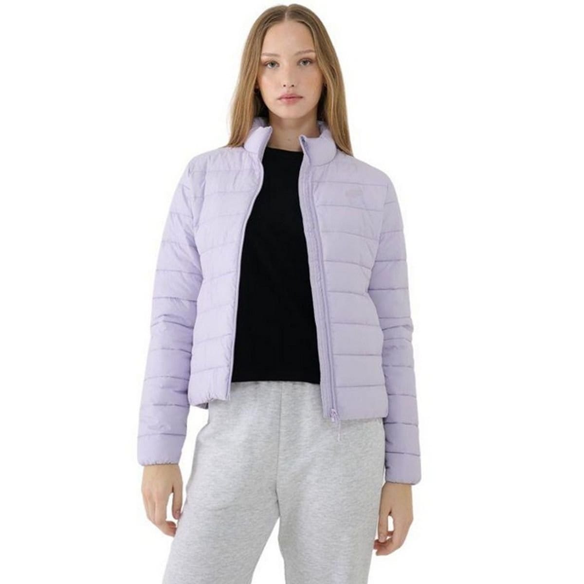 4F 4F Women's WSS25TDJAF533 Padded Jacket in Violet - 4