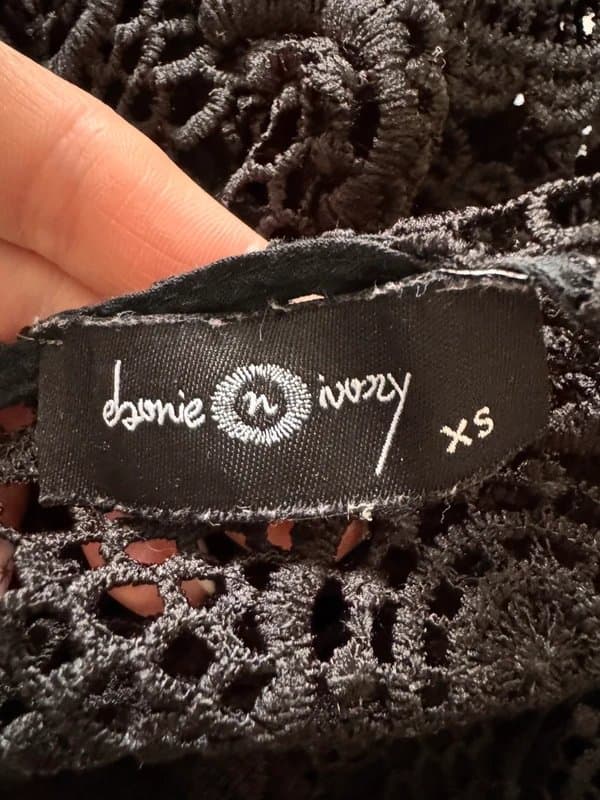 ASOS Crochet Style Crop Top - ASOS brand xs