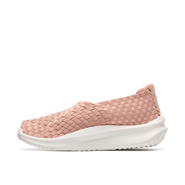 Clarks Clarks Women's Solevana Weave Pale Peach Slip Ons in Pink - 2