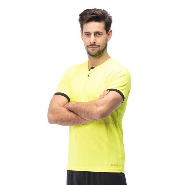 Huari Huari Men's Rosario Logo T-Shirt in Yellow - 3