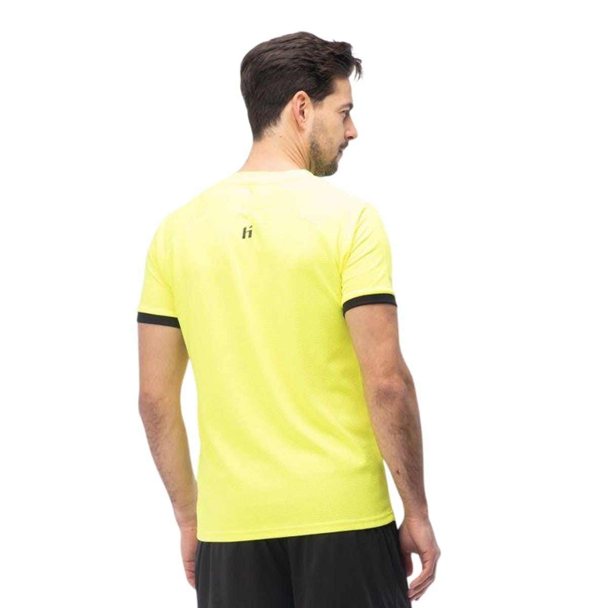 Huari Huari Men's Rosario Logo T-Shirt in Yellow - 4