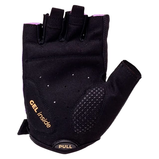 Radvik Radvik Men's Hilder Fingerless Gloves in Purple - 2