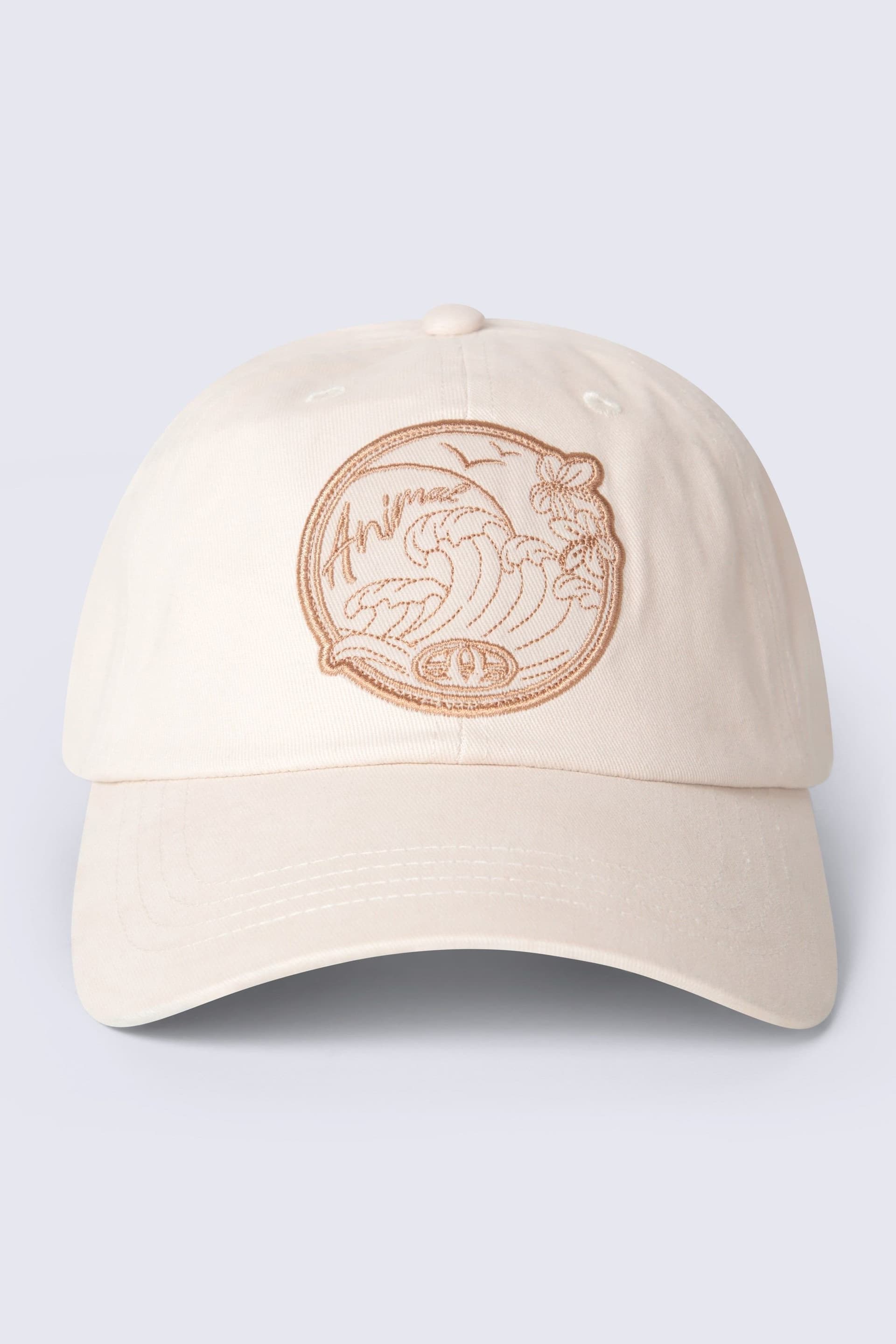 Animal Animal Men's 'Padstow' Lightweight Comfortable Adjustable Outdoor Baseball Cap in Beige