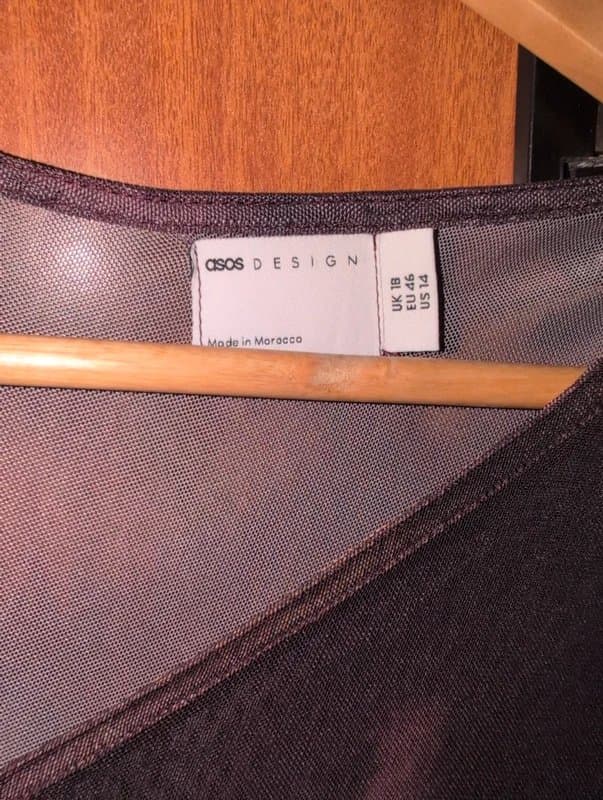 ASOS ASOS chiffon dress size 18