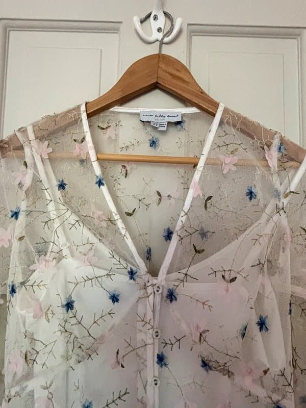 Never Fully Dressed Never fully dressed floral white dress
