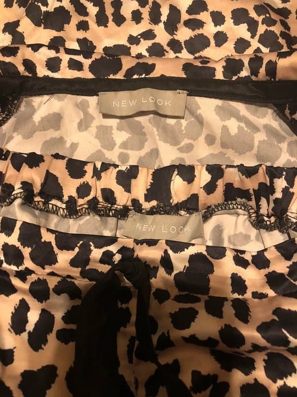 New Look New look leopard print satin pjs