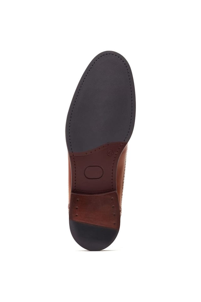 Base London Base London Men's Drake Waxy Shoe in Tan - 3