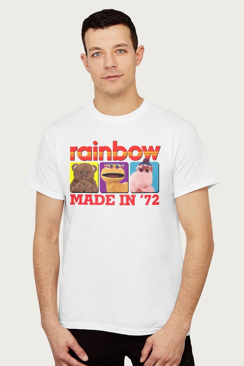 Rainbow Rainbow Men's Made In 1972 T-Shirt in White