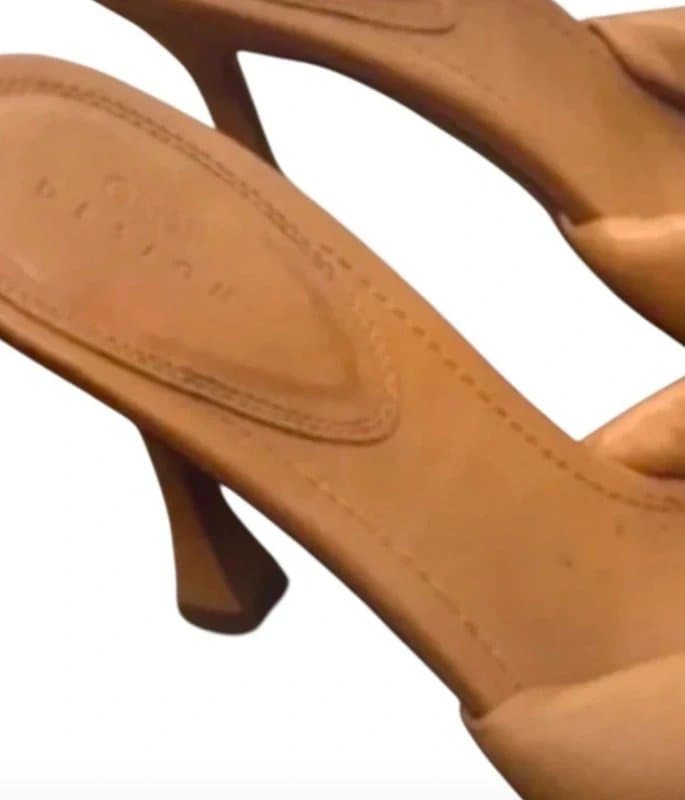 ASOS Design Women's ASOS Design Heels Size 5.5 Tan Stunning-Shoes Court Block High Heel Party Wedding Work