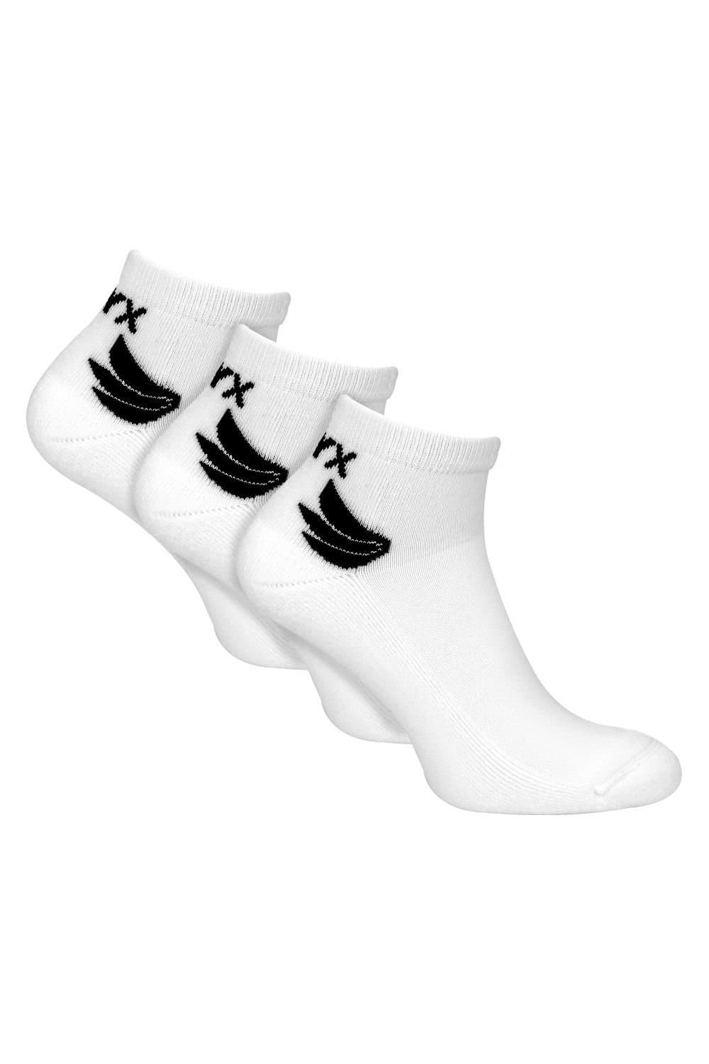 TALYX TALYX Men's 3 Pack Bamboo Ankle Socks in White