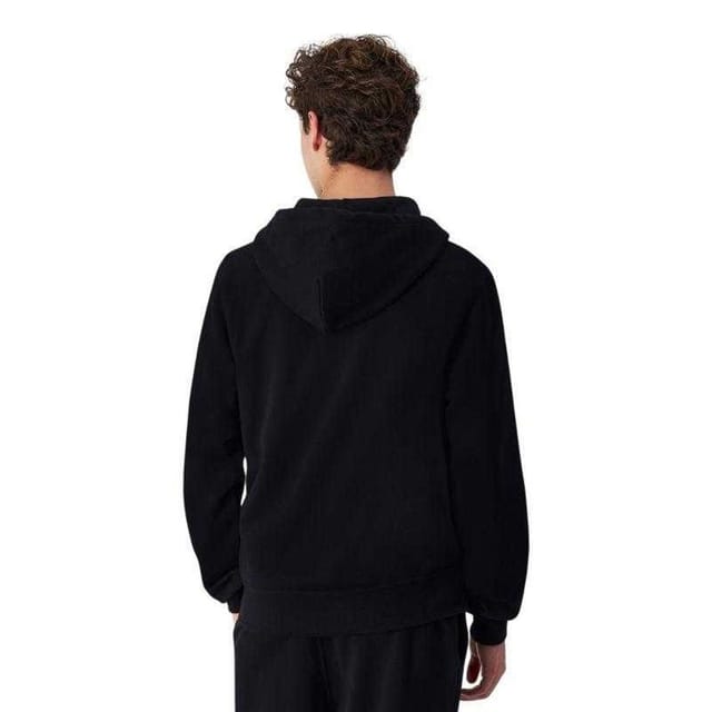 Champion Champion Men's Branded Sleeve Full Zip Hoodie in Black - 2
