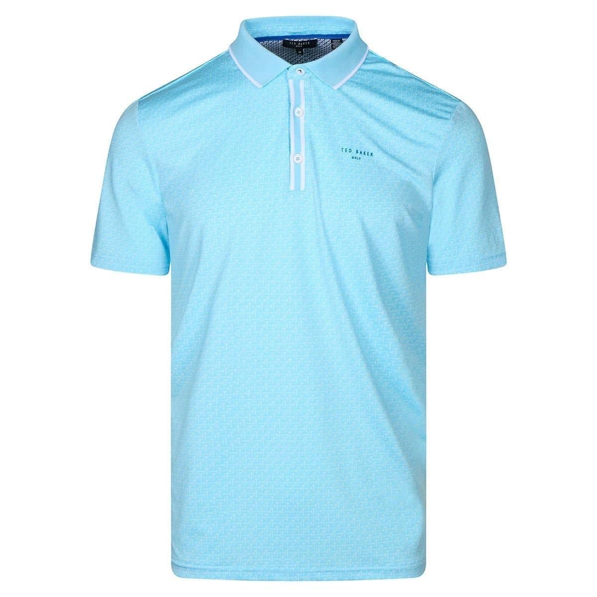 Ted Baker Ted Baker Men's Parre Golf Polo Shirt in Light Blue