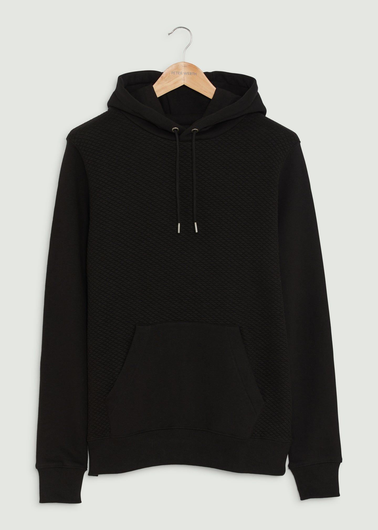 Peter Werth Peter Werth Men's Hampshire OH Hoody in Black - 1
