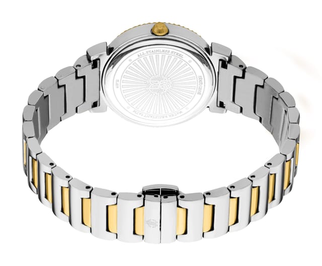 Roberto Cavalli Roberto Cavalli Women's Stainless Steel Two Tone Silver & Gold Color Watch - 2