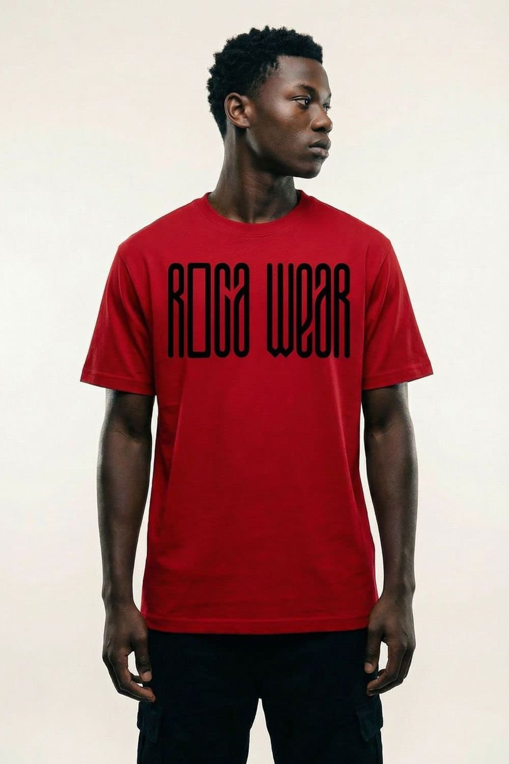 RocaWear Rocawear Men's Logo T-Shirt in Red