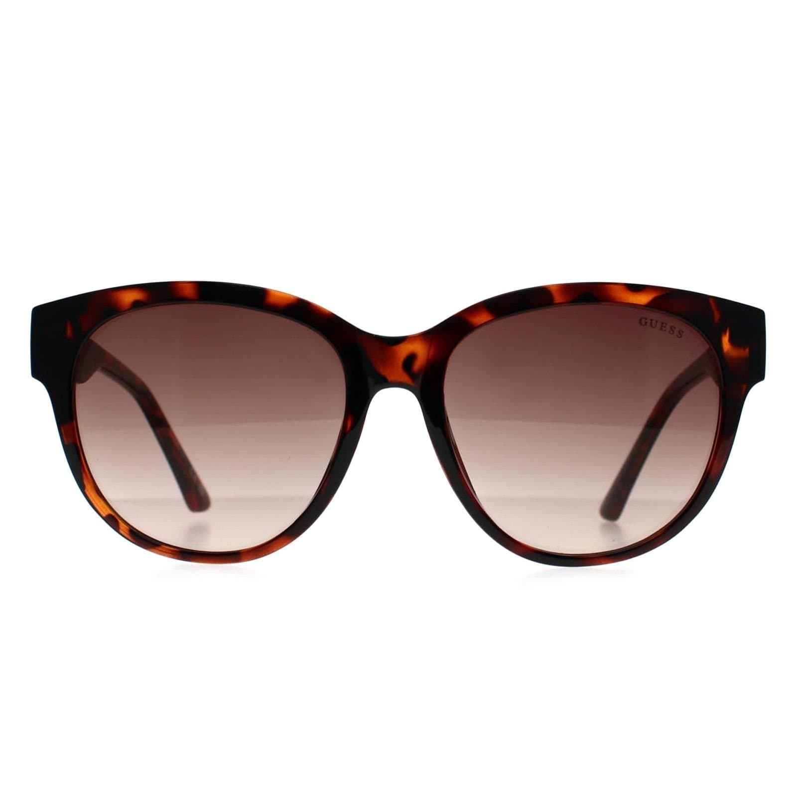 Guess Guess Women's Cat Eye Dark Havana Brown Gradient GF6163