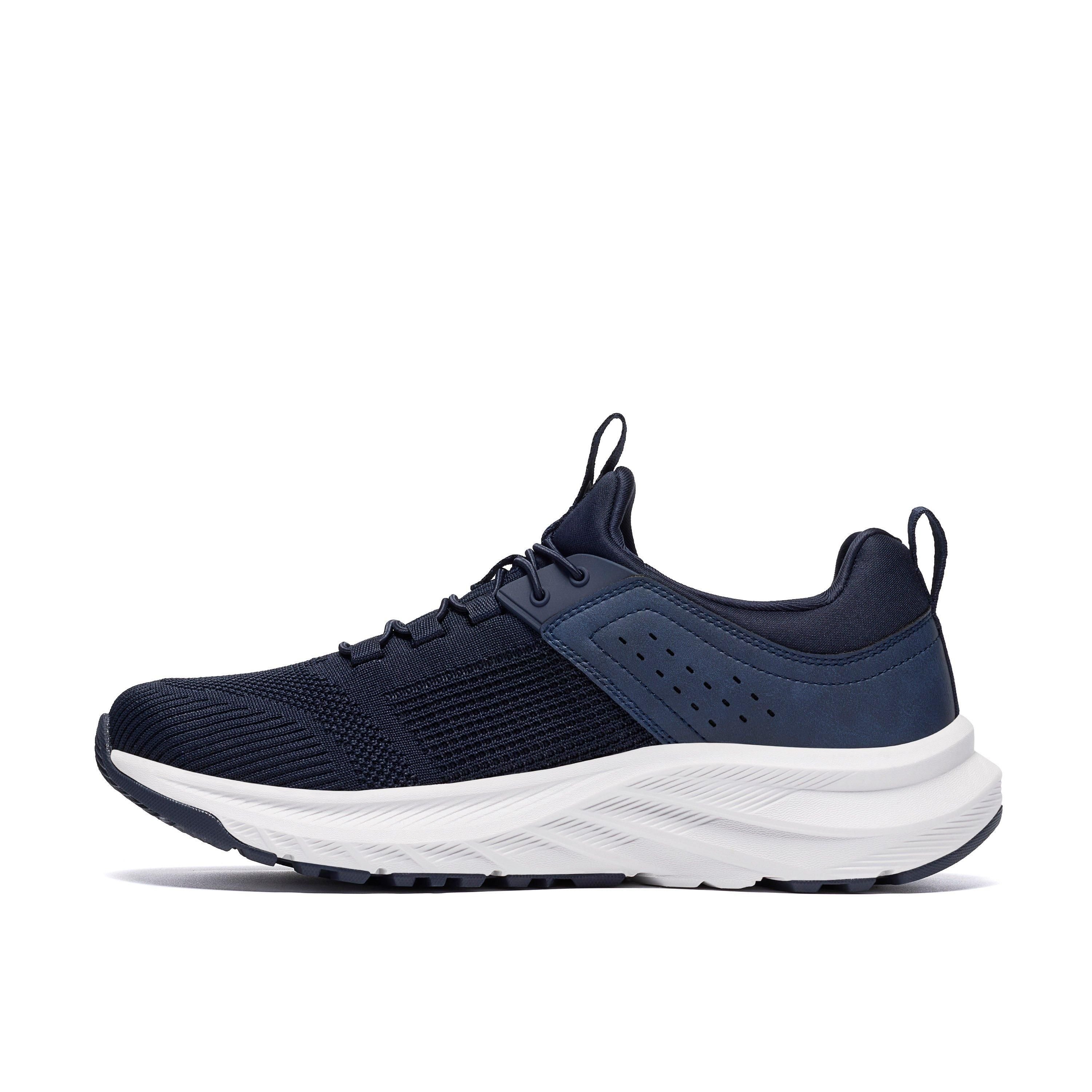 Clarks Clarks Men's Enford Walk Navy Combination Trainers, Lace Up in Blue - 2