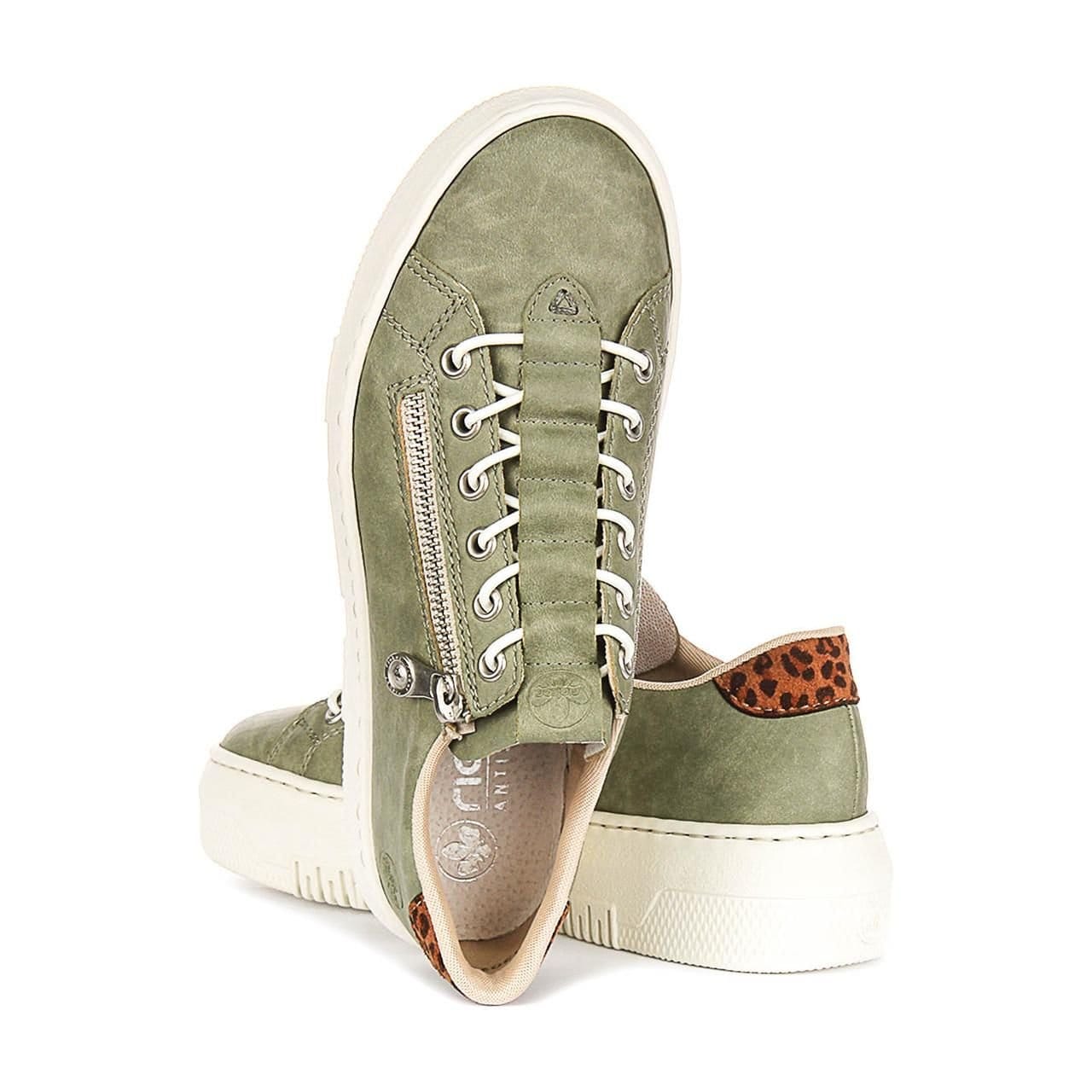 Rieker Rieker Women's 'Immerse' Trainers in Khaki - 4