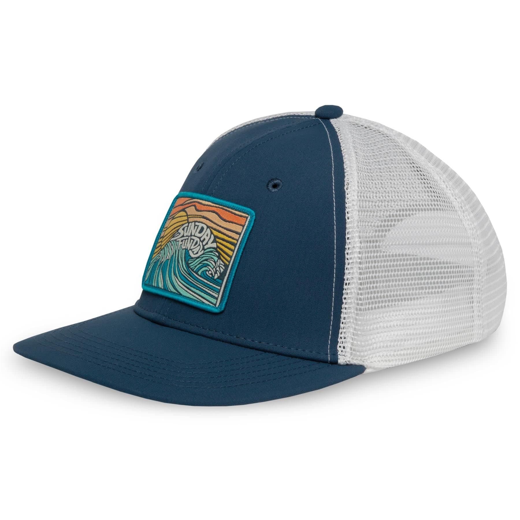 Sunday Afternoons Sunday Afternoons Men's Ventilated Trucker Cap in Dark Blue
