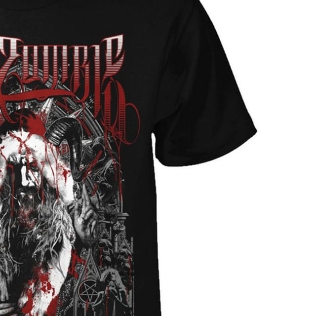 Rob Zombie Rob Zombie Men's Krampas T-Shirt in Black - 2