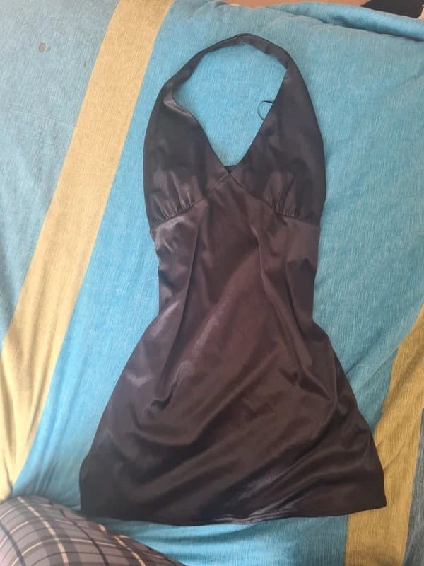 New Look Halter neck top dress black