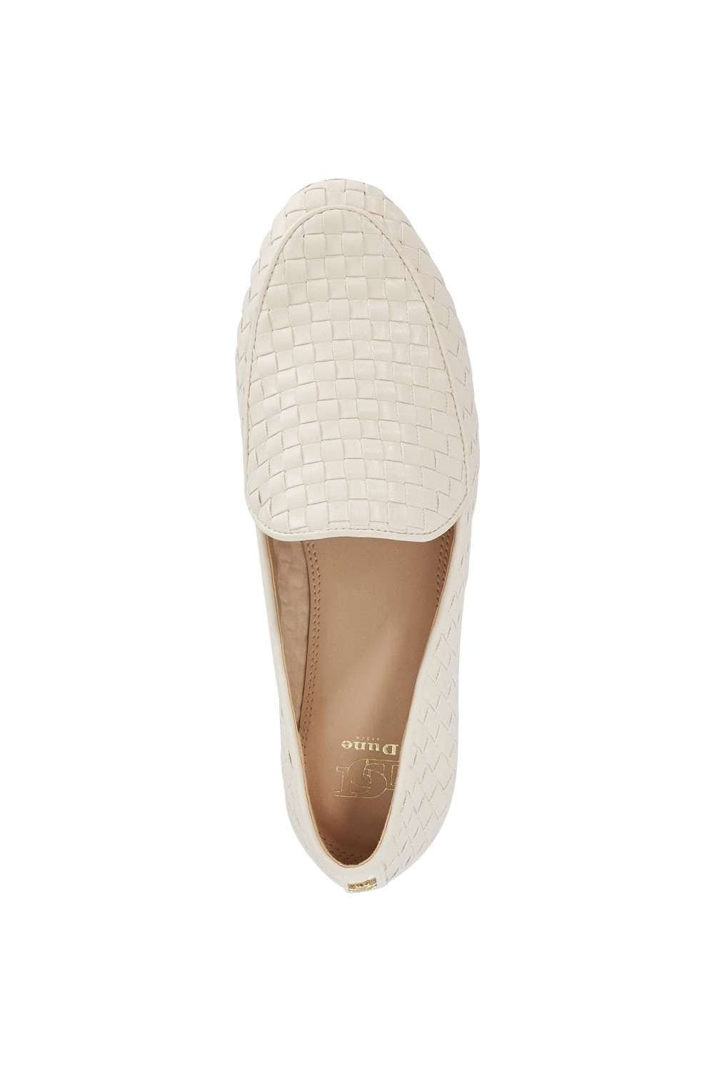 Dune London Dune London Women's 'Guava' Loafers in White - 4
