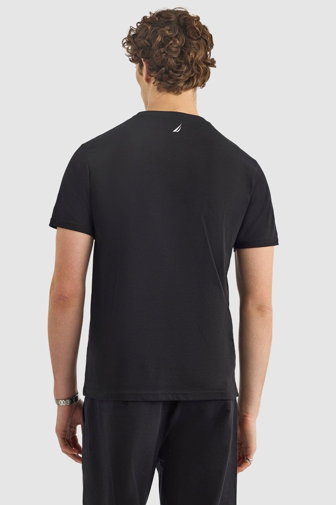 Nautica Nautica Men's Kaiwi SS T-Shirt in Black - 4