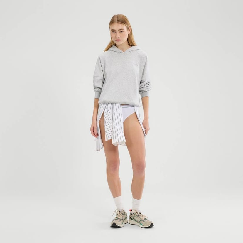 Ellesse Ellesse Women's Liscia OH Hoodie in Light Grey - 1