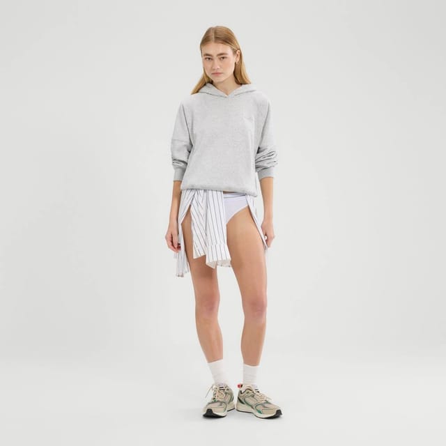 Ellesse Ellesse Women's Liscia OH Hoodie in Light Grey - 2