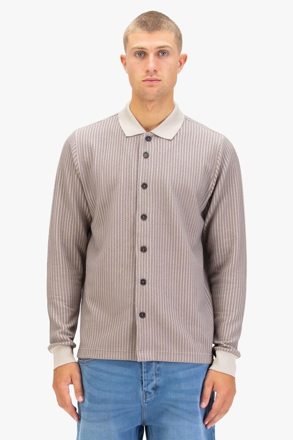 Luke 1977 Luke 1977 Men's Matagalpa Polo Shirt in Brown