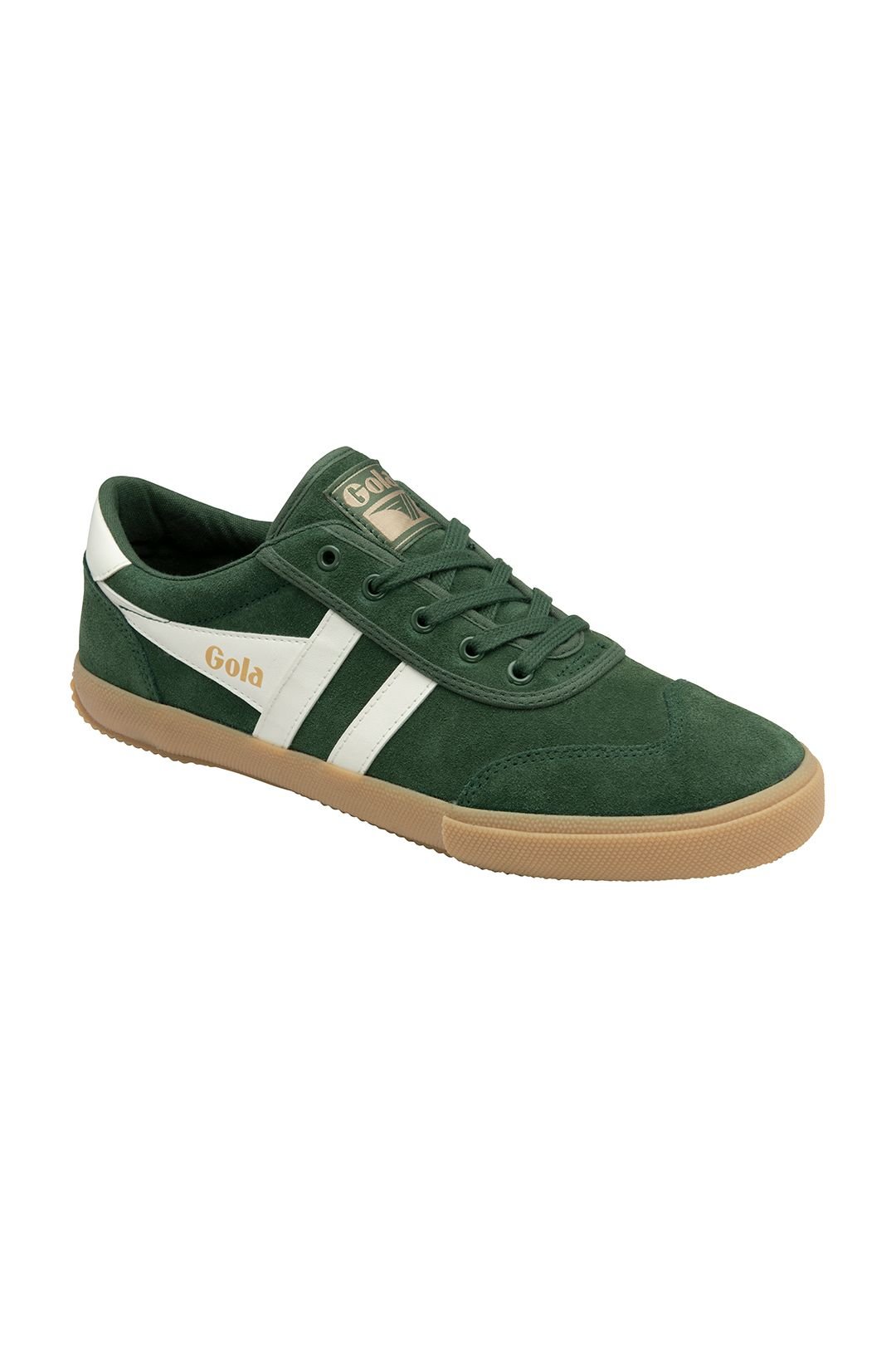 Gola Classics Gola Classics Men's 'Badminton' Suede Lace-Up Trainers in Green - 4
