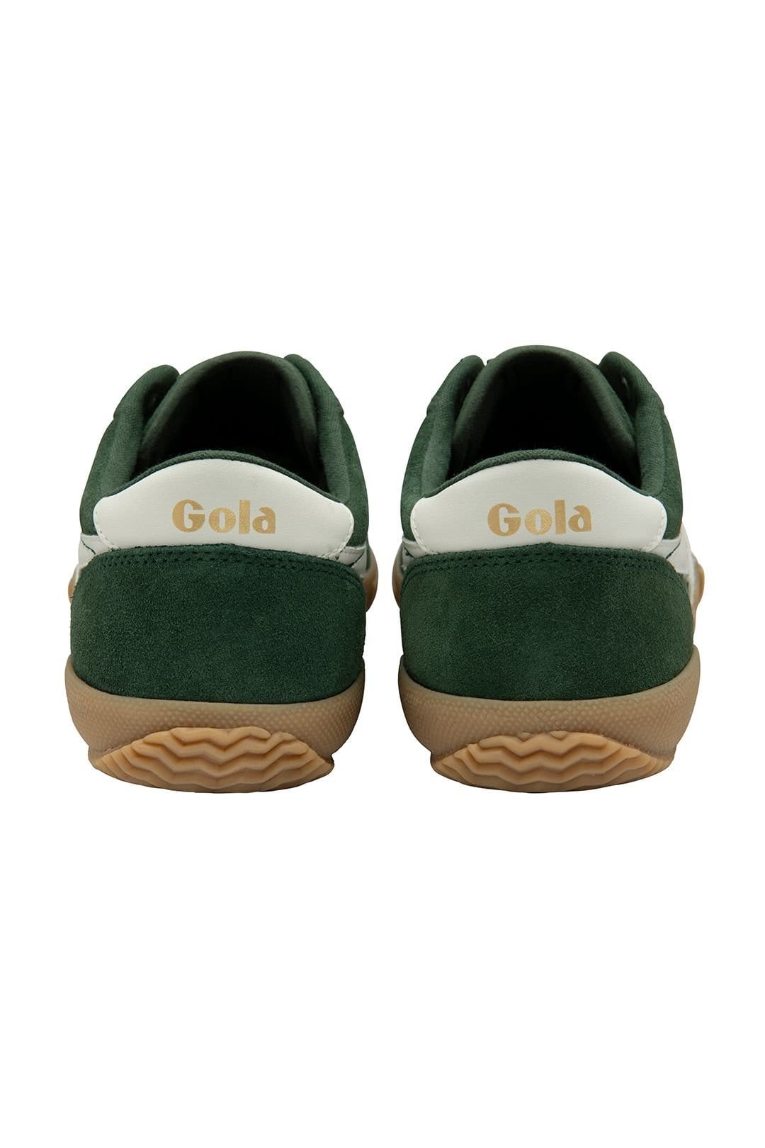 Gola Classics Gola Classics Men's 'Badminton' Suede Lace-Up Trainers in Green - 4