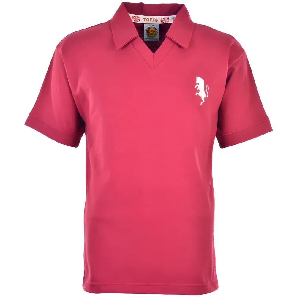 Torino Torino Men's Mens Retro 1975-1976 Football Shirt in Maroon